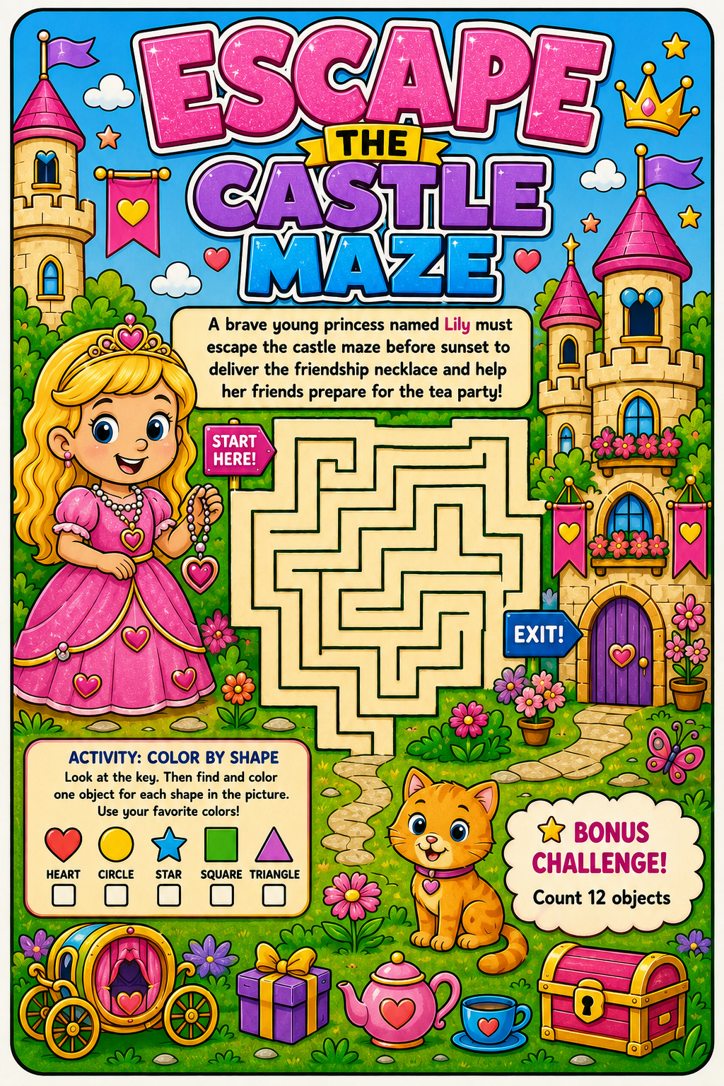 Interactive Coloring Book Example 3
