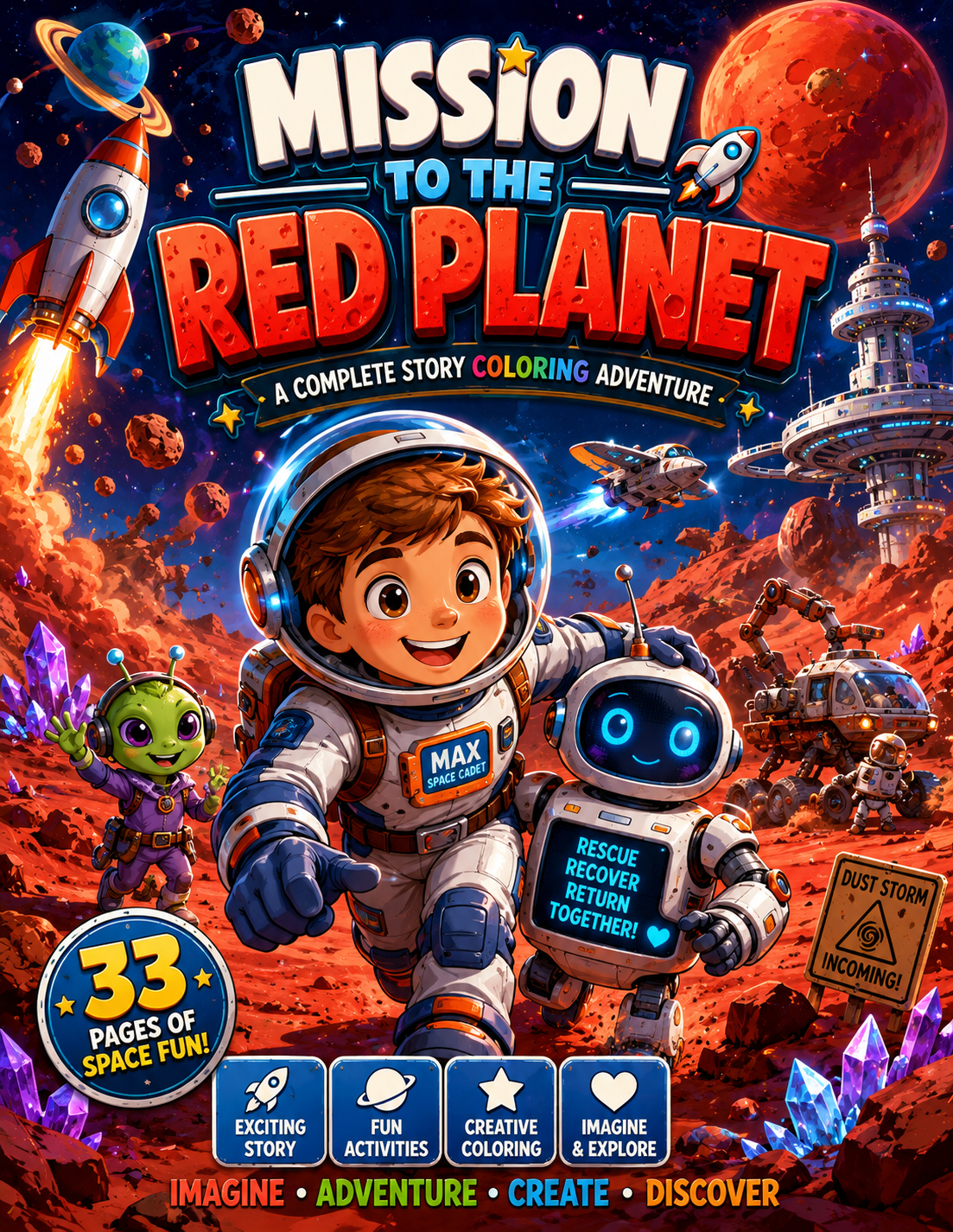 Promptoria Coloring Book Cover