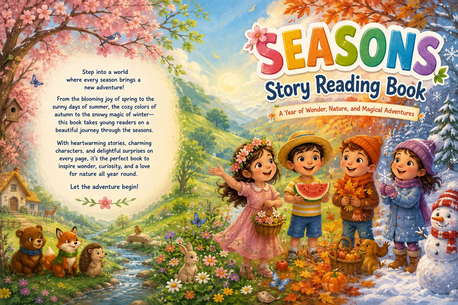 Children's Story Reading Book cover preview 1