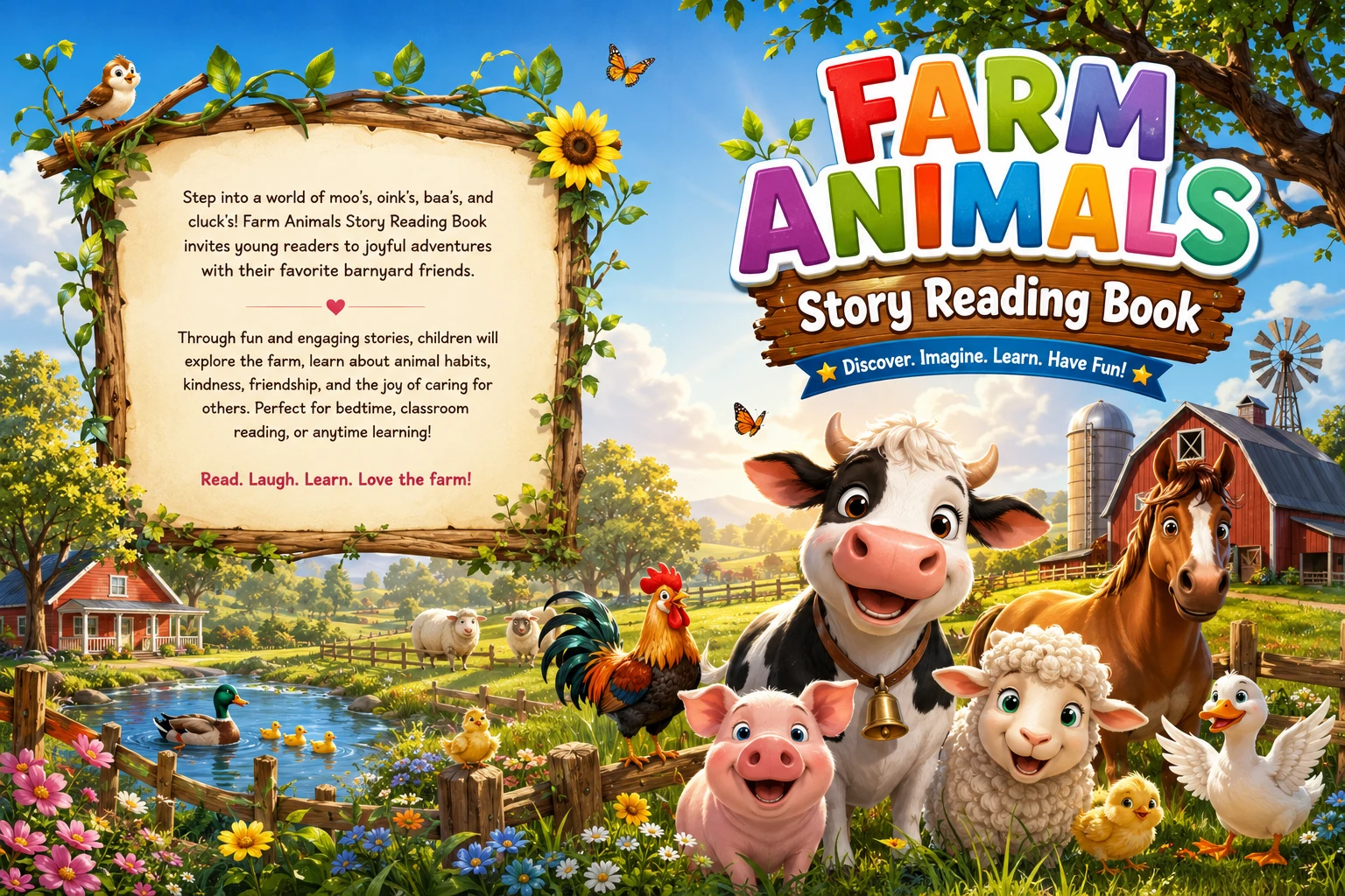 Children's Story Reading Book cover preview 2