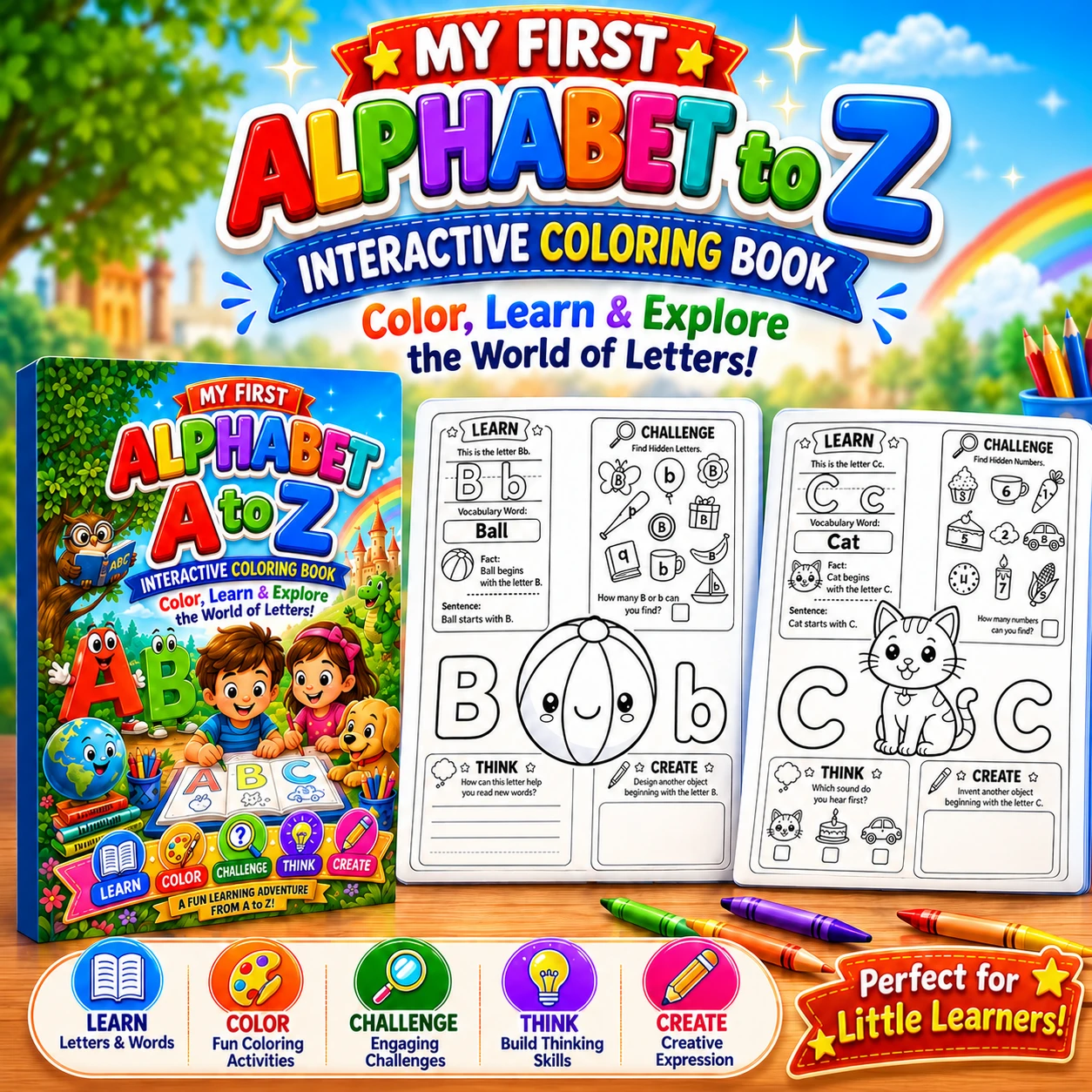 Interactive Educational Coloring System
