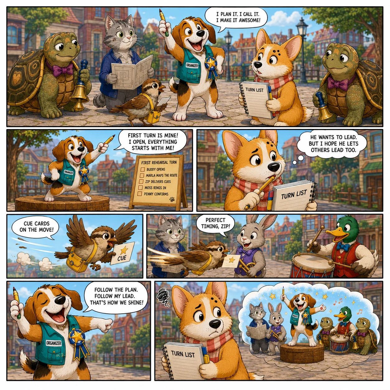 Comic story page 2