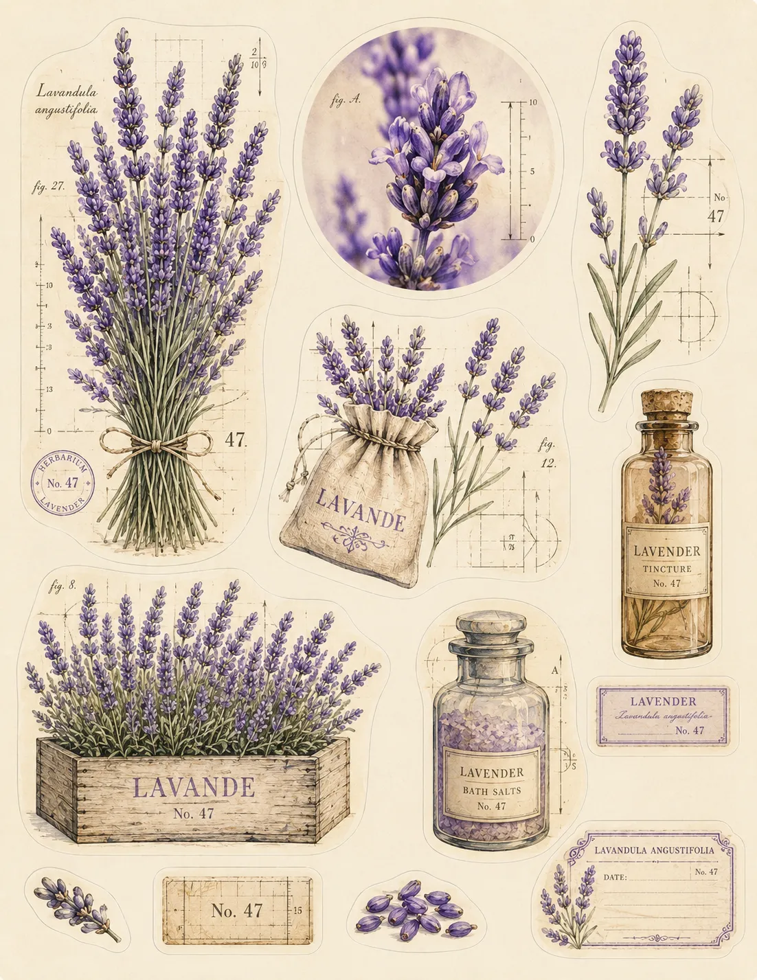 Junk journal printable preview 2