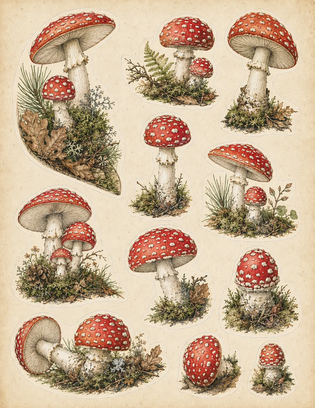 Junk journal printable preview 12
