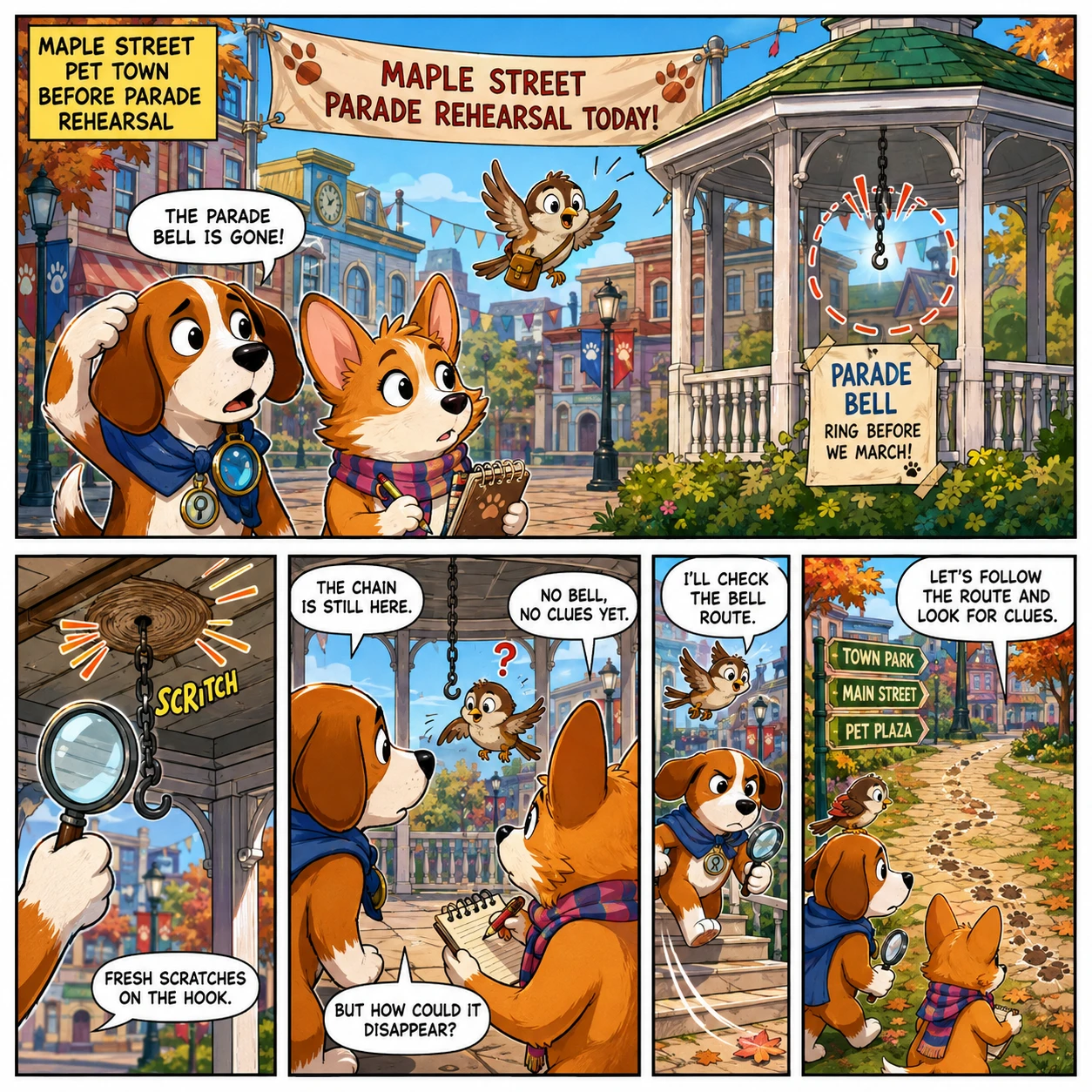 Comic book page before coloring conversion