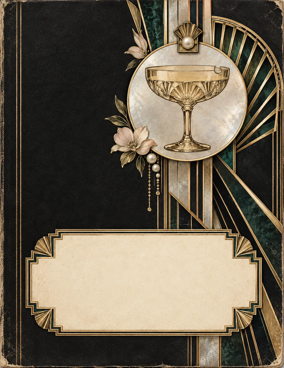Art Deco Midnight Ballroom — New Year