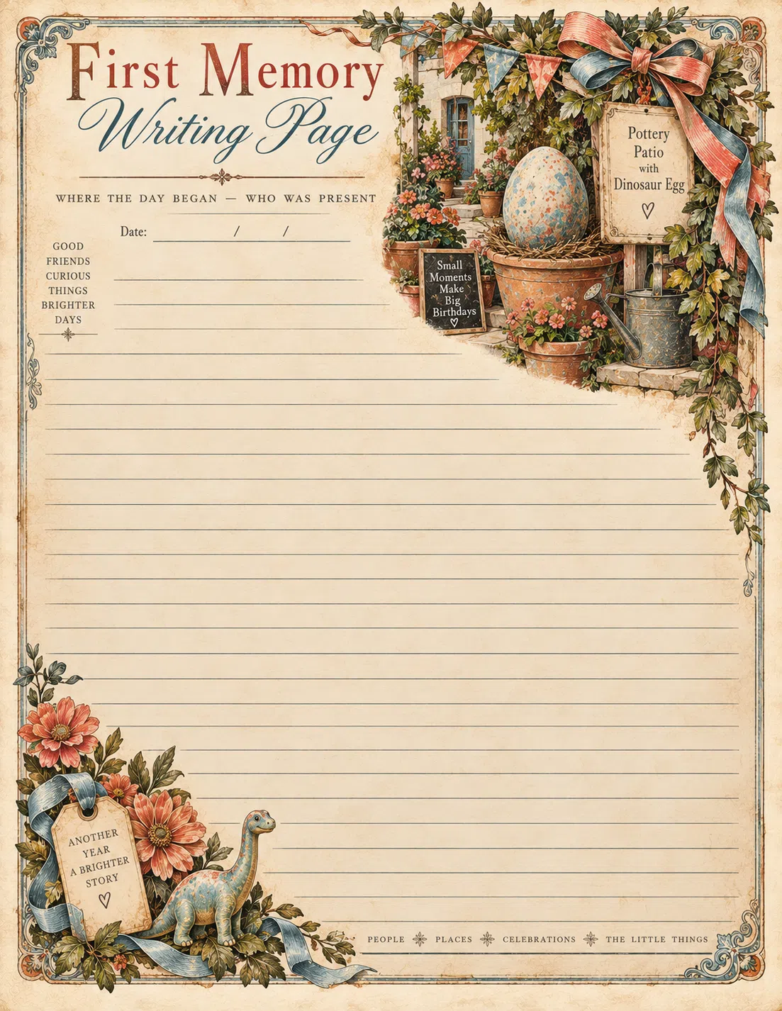Journal Pages example