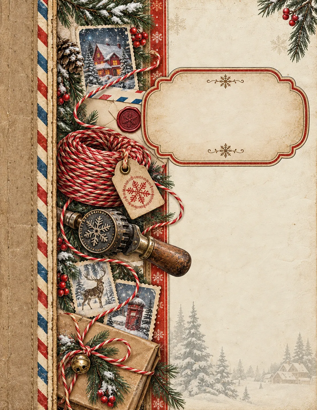 Santa's North Pole Post Office — Christmas