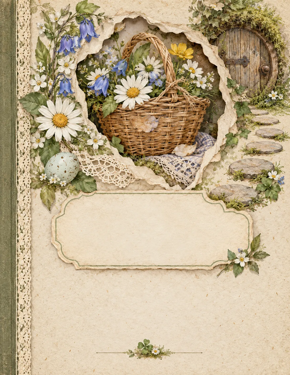 Storybook Bunny Garden — Easter