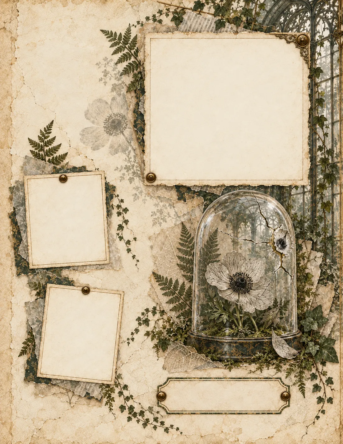 Victorian Haunted Conservatory — Photo Layout