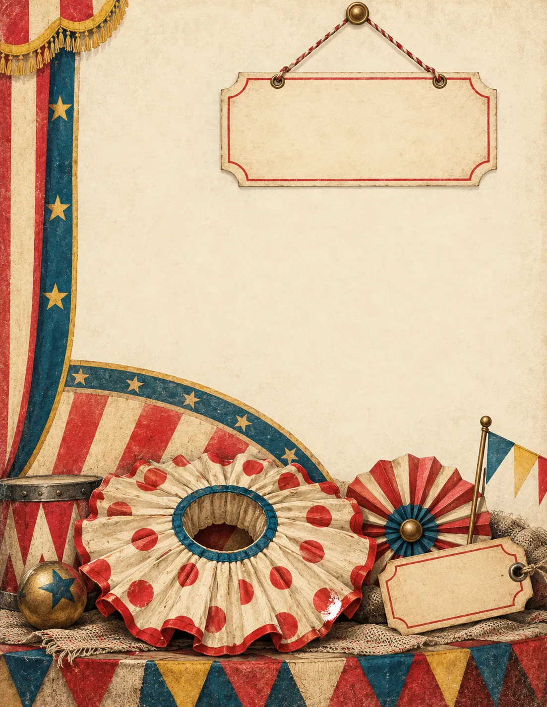 Vintage Circus Birthday Parade — Birthday