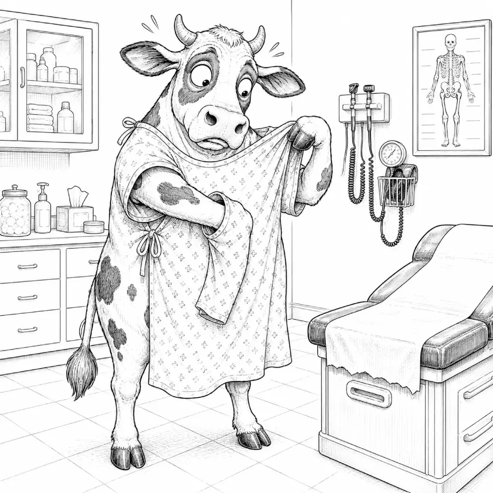 JV Center | Crazy Expressive Animals Coloring Prompt Vault OTO1 detailed line art example