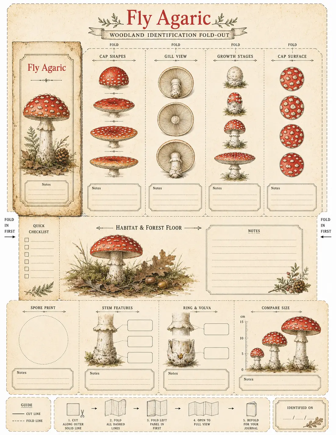Specialty Page printable example