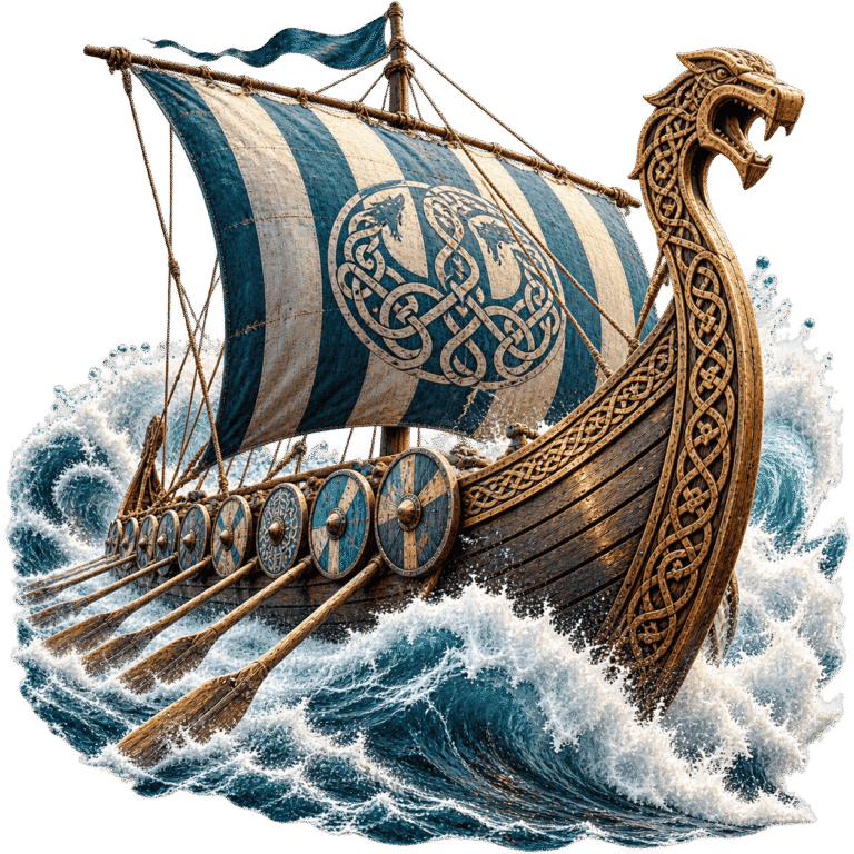 Viking Longship Ocean Voyage